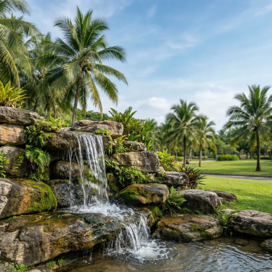 Waterfall at Able Village